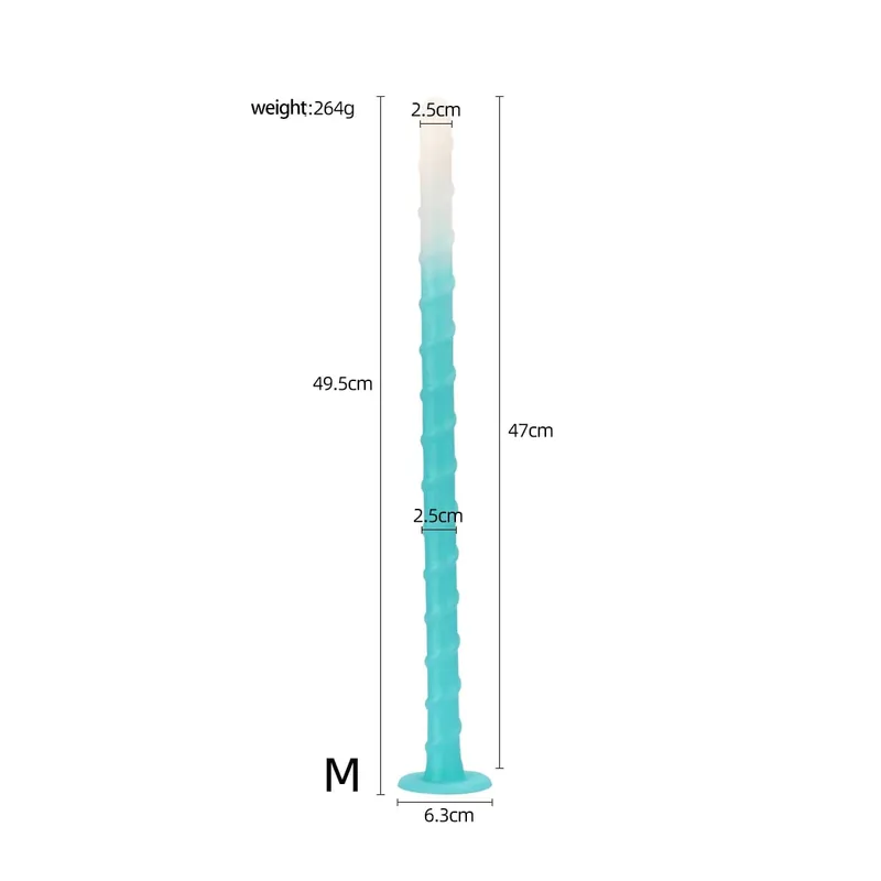 Three Sizes of Long Anal Plugs Special-shaped Octopus Tentacles Soft Adult Sex Toy Liquid Silicone Materials Prostate Stimulator — image 11