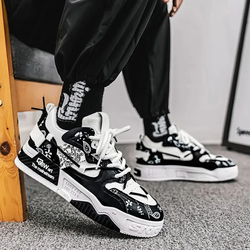 Men's sports and casual board shoes trendy men's shoes fashionable street shoes daily walking shoes — image 6