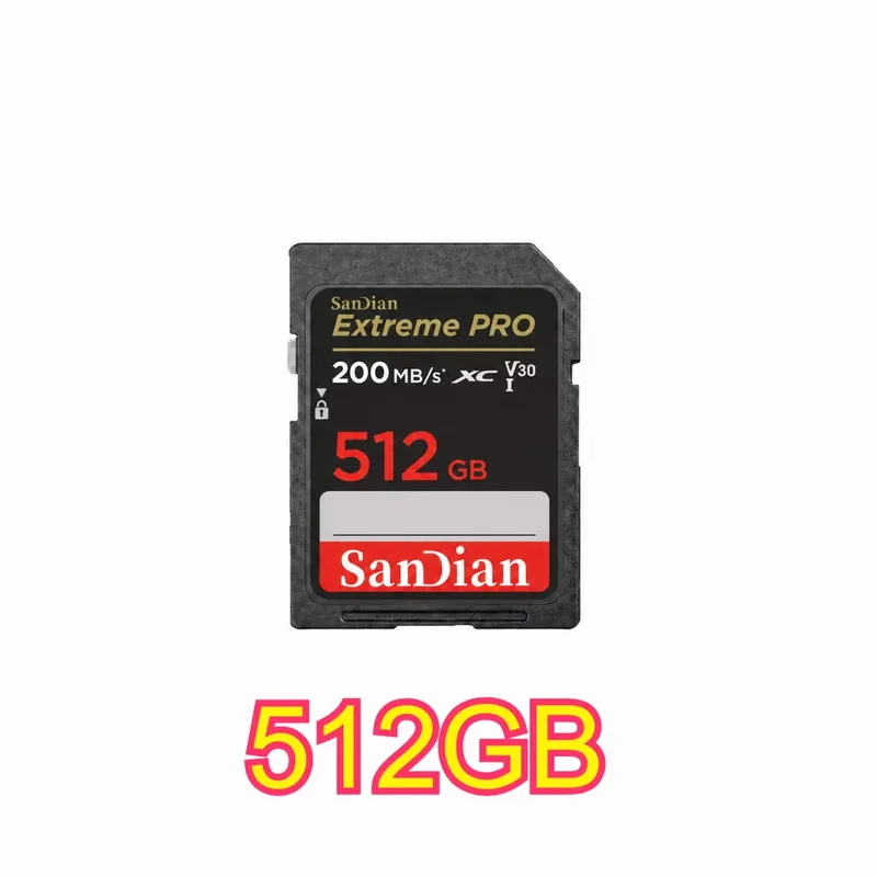 2026 Nuovo originale Micro TF SD Card 128GB 256GB U3 Scheda di memoria Flash ad alta velocità 4K Archiviazione video per fotocamera digitale Telefono portatile