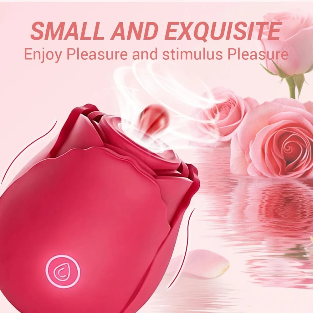 Powerful Tongue Licking Vibrator Women Clitoris Stimulator Massager Female Oral Nipples Clit Vibrating Rose Sex Toys for Adults