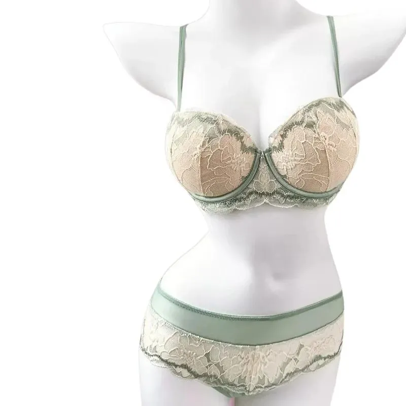 Hot Sale Purple Minimizer Bra Plus Size Soft Lace Wireless Anti Sagging Big Bust Look Smaller Breathable Bras M-XL
