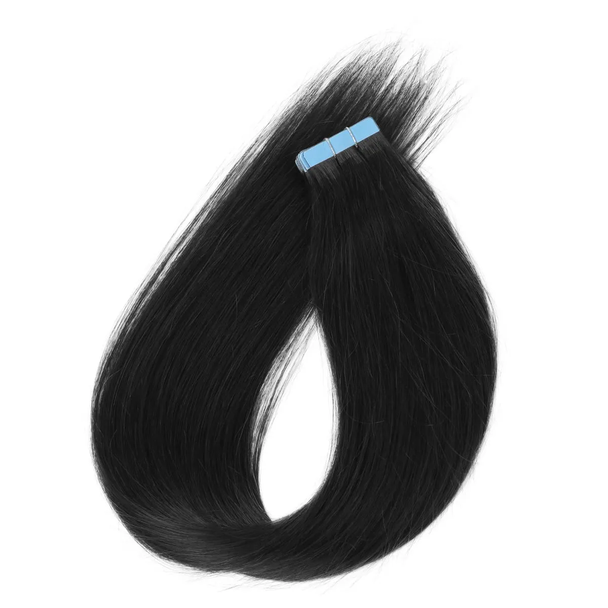 Tape In Hair Extensions 100% Human Hair Remy | 12-20 Inch 20pcs 30g Wefts for Thick or Thin Hair | No Damage Easy to Apply — image 8