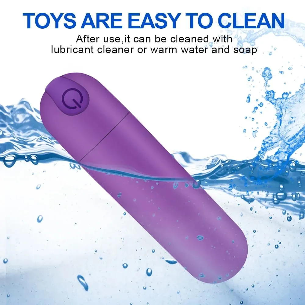 Powerful Mini Bullet Vibrator Female Clitoris Stimulator Vibrating Egg Anal Plug Vagin Massager Masturbation Sex Toys for Women — image 4