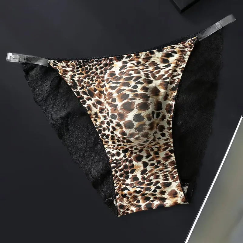 5PCS Sexy Mens Seamless Panties Ice Ultra Thin Sports Fitness Bulge Pouch briefs Male Panties Low Waist 3256812843367212 — image 3