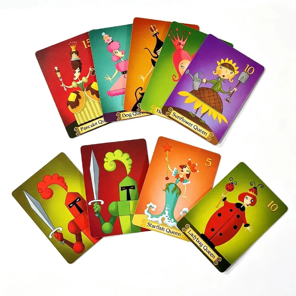The Sleeping Queens Card Game Buong English Version Family Board Game 2-5 na Manlalaro Strategy Card Game para sa Matanda Mga Regalo sa Party — image 2