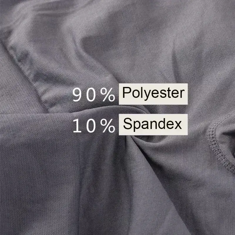 5 st Boxershorts för män, hög elastiska underkläder som andas, mjuka, stretchiga bomullsshorts Bekväma trosor i enfärgade färger 3256812862724852 — image 3