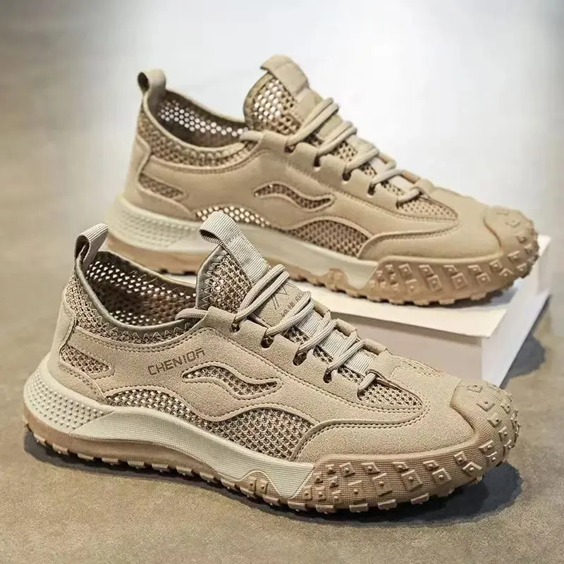 Sneakers Men Running Walking Knit Shoes Fashion Casual High QualitySport AthleticLightweight Free Shipping Male Leisure Footwear — image 3