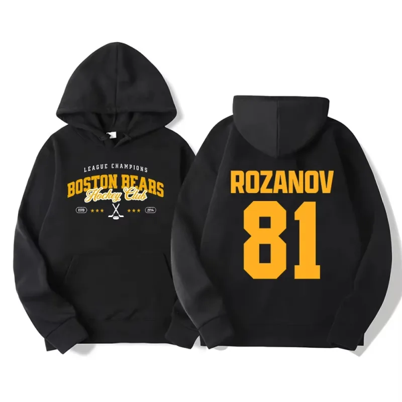 Heated Rivalry TV Hoodies Shane Hollander 24 Llya Rozanov 81 Scott Hunter 21 Sweatshirt Men Women Streetwear — image 1