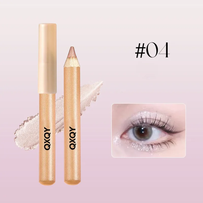 1/2/4pcs Shimmer Aegyo Sal Eye Liner Pencil Under‑Eye Highlighter Glitter Pink Eyeshadow Nude Champagne Eye Contour Makeup