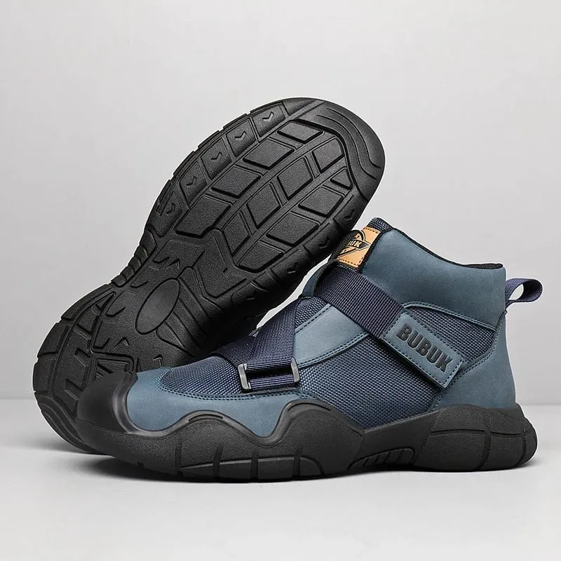 Men's Shoes Autumn and Winter Men's Business Casual Shoes New Outdoor Hiking Sports Shoes Youth Basketball Shoes Casual Trendy Shoes Fashion Short Boots — image 4