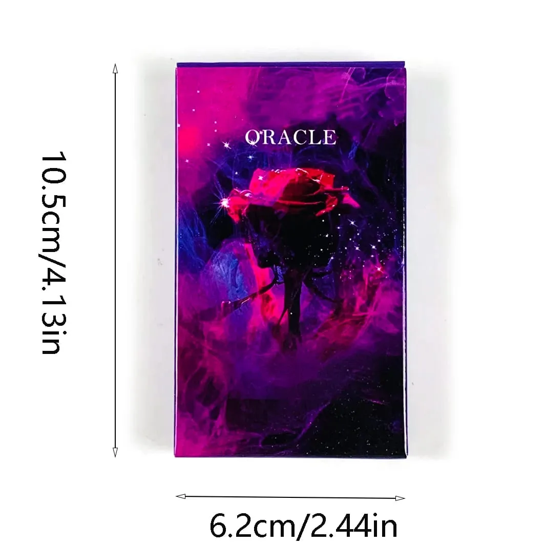 Hot-selling Mystic Red Rose Oracle Cards A 53 Oracle English Visions Divination Edition Deck Borad Playing Games — image 6