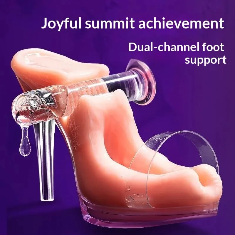Winkwinkey High Heel Style Foot Stimulation Cup Soft Silicone Adult Toy for Personal & Couple Intimate Play — image 2