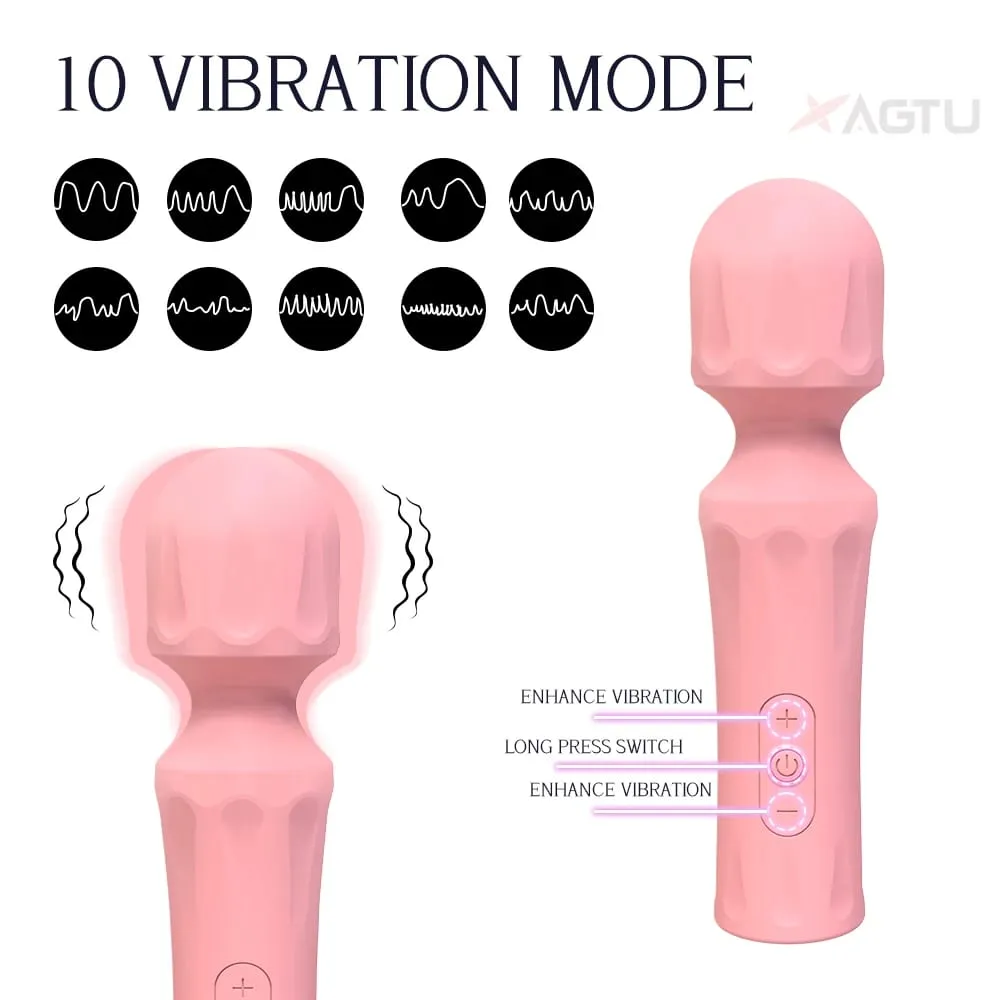Powerful AV Magic Wand Dildo Vibrator for Women Nipple Clitoris G spot Vagina Stimulator Vibration Massager Adult Sex Toys 18 — image 5
