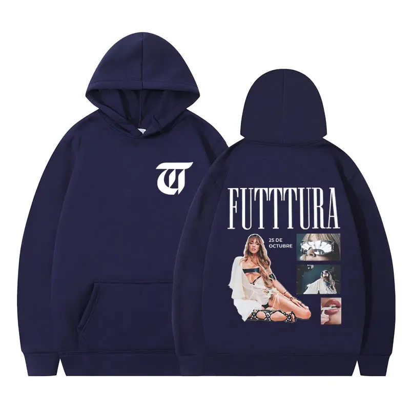 Singer TINI STOESSEL Futtura Album 2025 Tour Vintage Hoodie Men Women Fashion Pullover Casual Oversized Y2k Clothes Sweatshirts — image 6