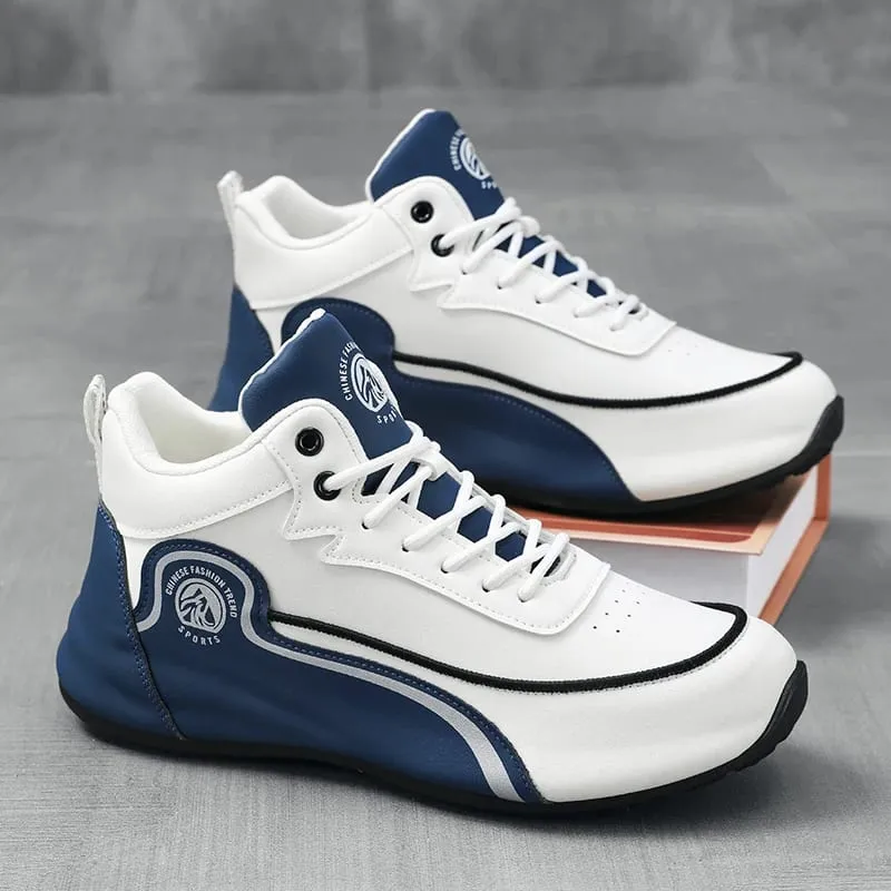 High-Top Casual Sneakers for Men Trendy Thick-Soled Dad Shoes Breathable Soft-Soled Non-Slip Versatile Men's Shoes Everyday Commuting Height-Increasing Sports Trendy Shoes 9 — image 6