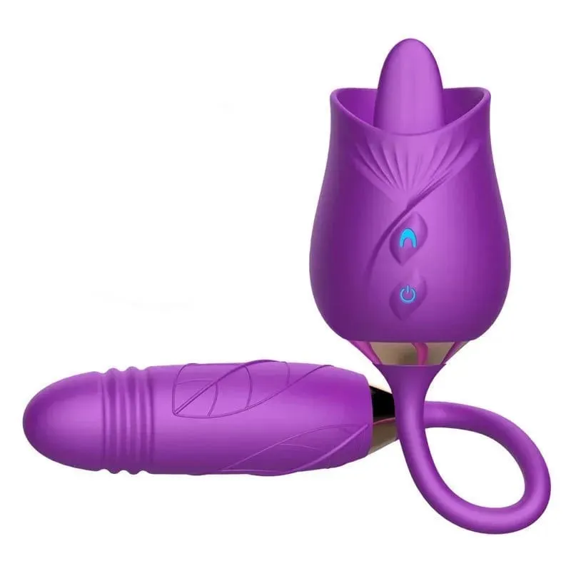 Powerful Rose Sucking Vibrator for Women G-Spot Licking Clitoris Stimulation Female Sucker Vagina Nipple Massager Adult Sex Toys — image 16