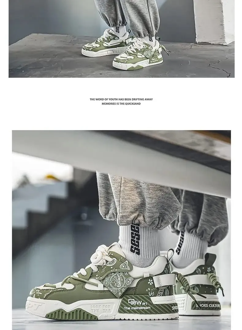 Men's Casual Sneakers Mesh Breathable Fashionable Lace Up Running Shoes 2026 Walking Daily Sneakers Jogging Training Footwear — image 7