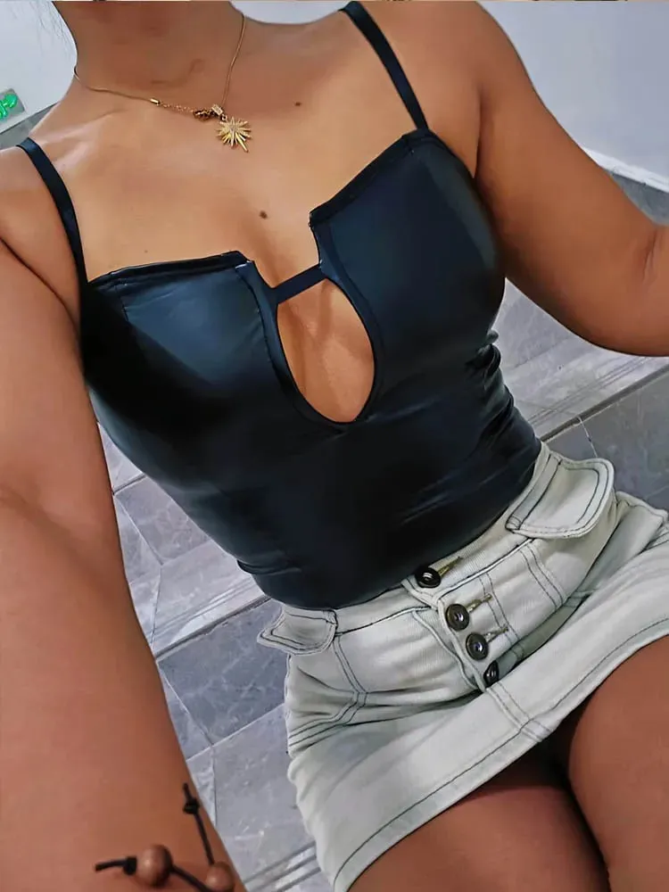 Sexy deep V-neck camisole summer backless sleeveless jumpsuit — image 4