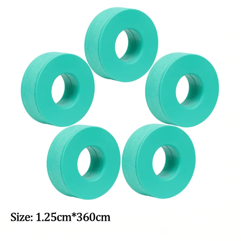5/10Rolls Silicone Gel Tape for Lash Extensions Non-Woven Breathable Sensitive‑Skin Under‑Eye Patch Lash Tape Makeup Tool Supply