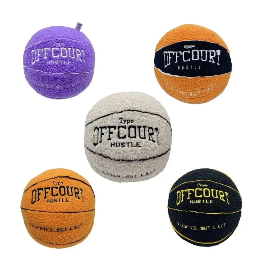 Offcourt Basketball Pillow Basketball High Quality Basketball Pillow Stuffed Simulation Lifelike Basketball Pillow — image 4