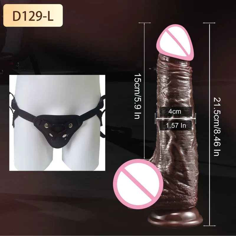 Realistic Dildo Sliding Foreskin Big Penis Suction Cup Dildos Female Masturbator Fake Dick Adult Anal Sex Toys for Women Men Gay — image 14
