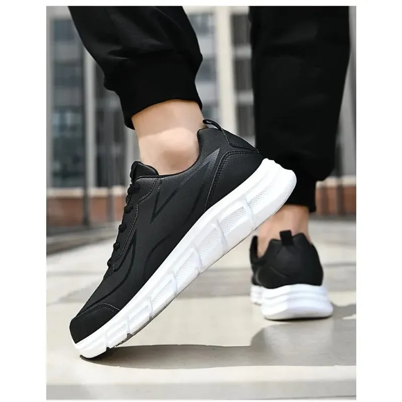 Men Casual Sports Shoes Anti-skid Durable Running Tennis Trainers Man Fashion Casual Men's Autumn Waterproof Sneakers — image 4