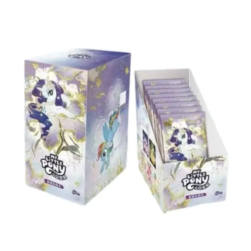 Authentic My Little Pony Friendship Forever Moon 12 11 10 Series Collectible Cards Fluttershy Anime Merchandise Gifts — image 2