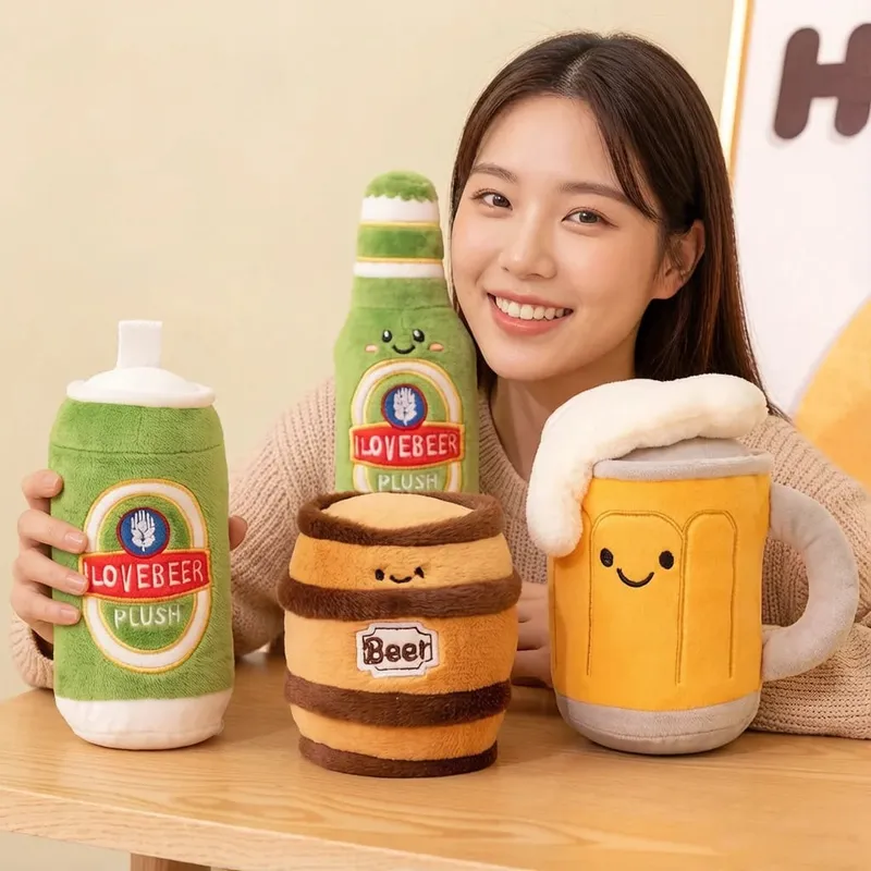 11~19cm Cute Beer Glass Bottle Drink Can