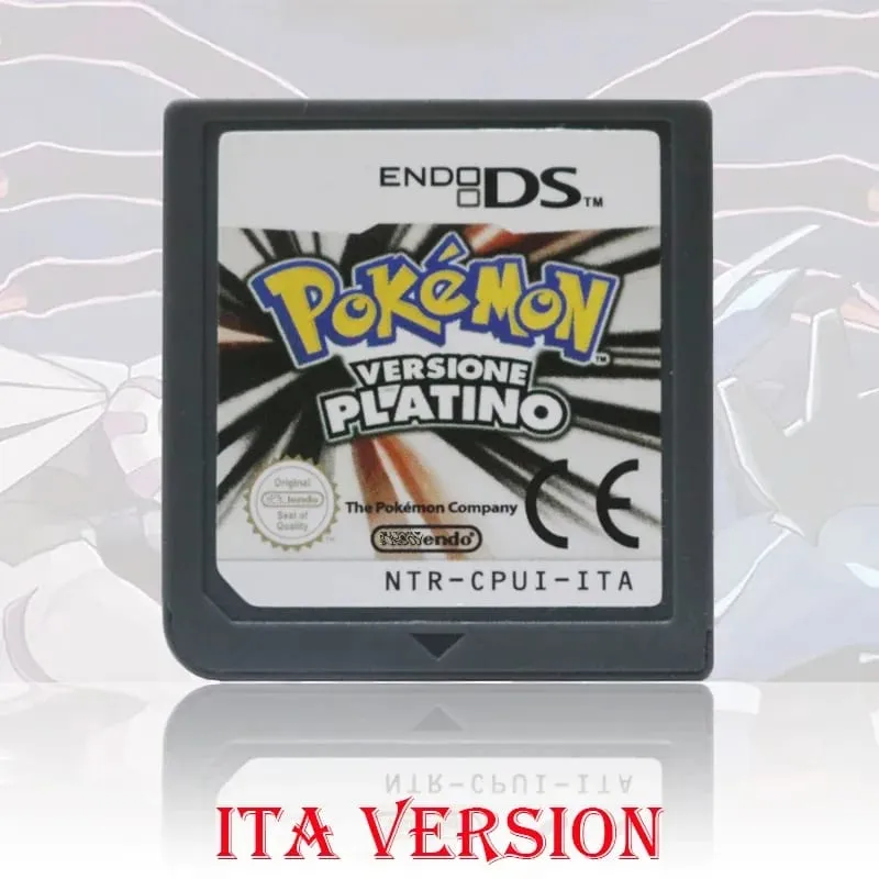 NOE/ESP/ITA/FRA/USA/EUR/AUS Version Pokemon HeartGold SoulSilver Platinum Diamond PearlVideo Game Card For DS 2DS 3DS Console — image 9