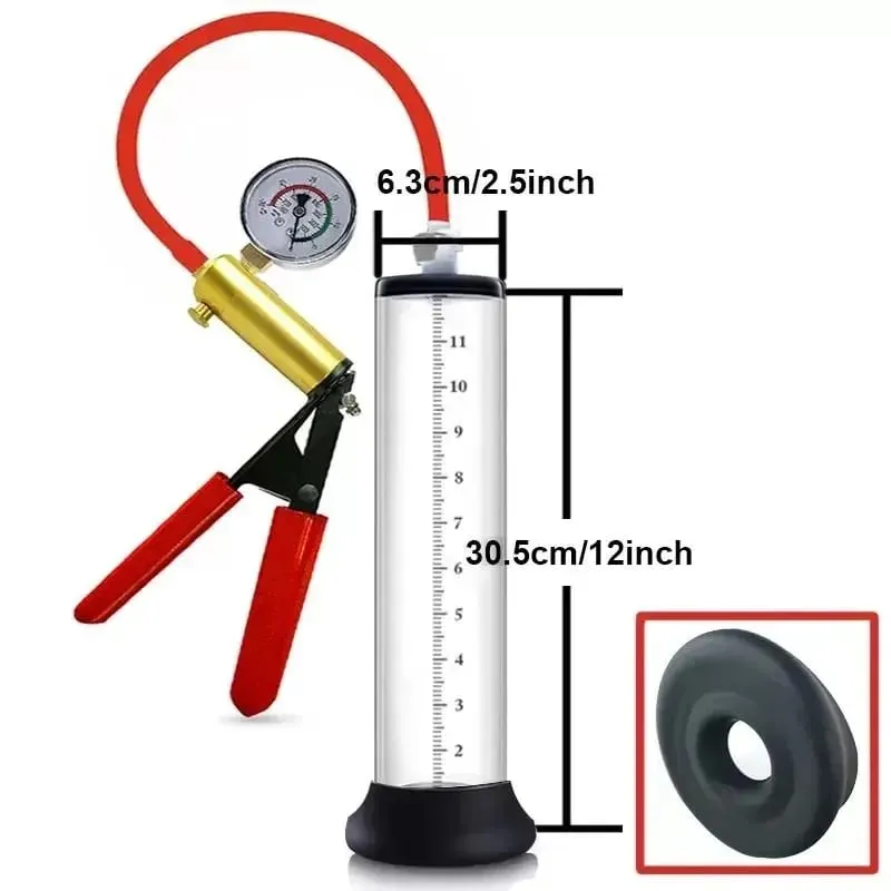 Electric Penis Vacuum Pump with Digital Display Male Enlargement Extender Trainer Rechargeable Adult Masturbation Sex Toy — image 31