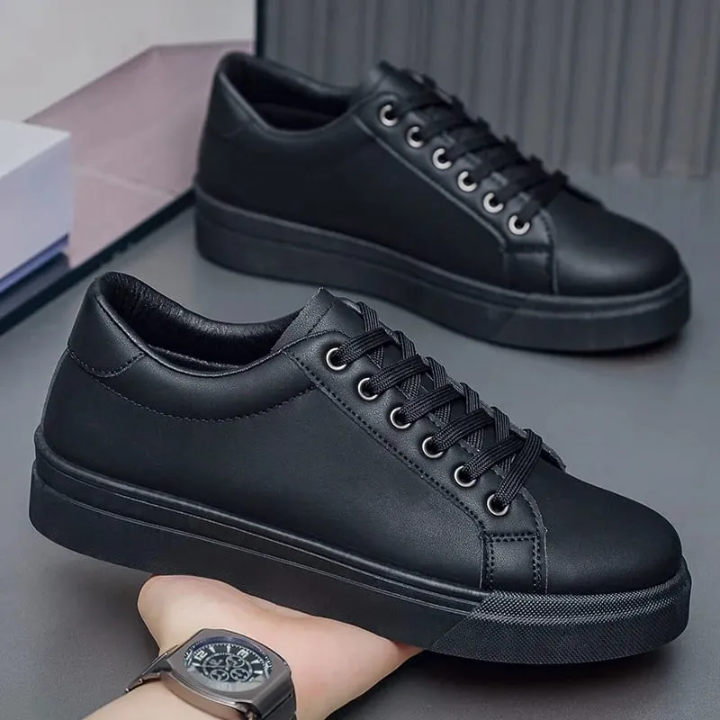 New Hot Selling Fashionable Men's Board Shoes Trendy White Shoes Student Sports Leisure Shoes Versatile Men's Shoes — image 4