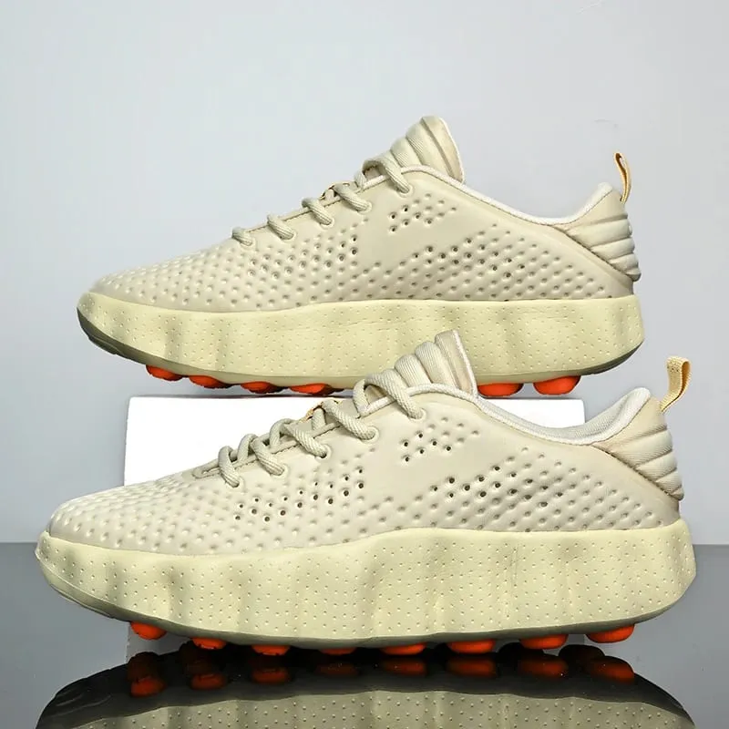 Men Comfortable Running Shoes Breathable Thick Sole Non-slip Casual Sports Shoes Cushioning Outdoor Walking Sneakers for Women — image 3