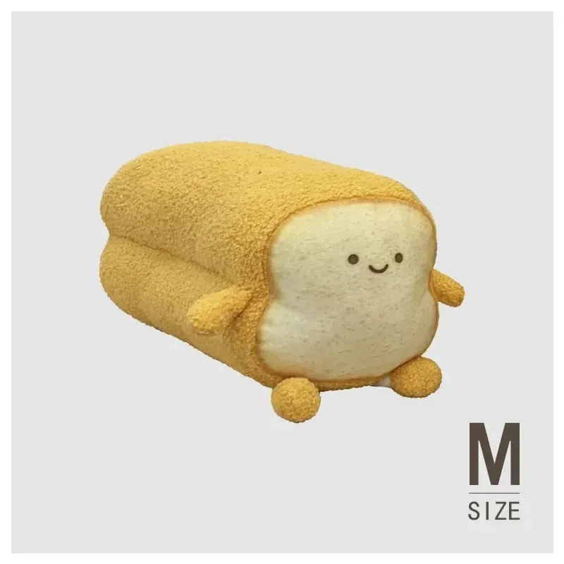 NEW Happy Sad Toast Plush Toy Sleeping Baby Stuffed Pillow Sofa Back Cushion Children Baby Birthday Present Gift Home Decor — image 10