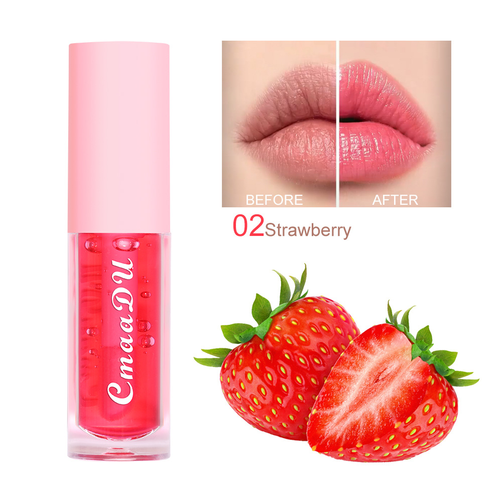6 brilho labial que muda de cor, aroma frutado, hidratante e de longa duração, hidratação suave, tonalidade labial ativada por temperatura