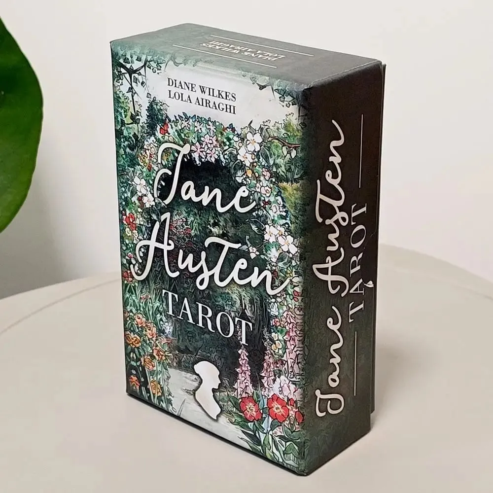 12*7cm Jane Austen Tarot in Rigid Box - A Regency Romance Divination Deck for Literature Lovers 78-Card Deck