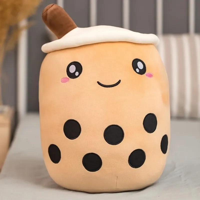Nový 25/35 cm Bubble Tea Polštář Soft Cushion Polštář Boba Polštář Home Decor — image 4