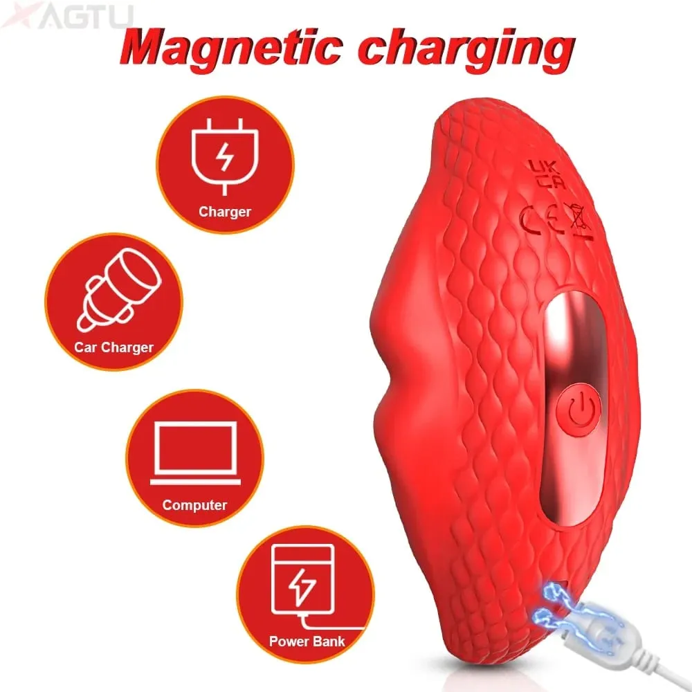 APP Control Wearable Clitoris Panties Vibrator for Women Tongue Shape Clit Stimulator Female Masturbator Adult Goods Sex Toy — image 3