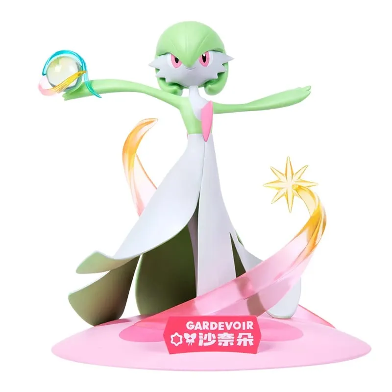 Ægte Pokemon Action Figurer Pikachu Mewtwo Figur Gardevoir Sylveon Anime Saml Model Lomme Monster Legetøj Gave