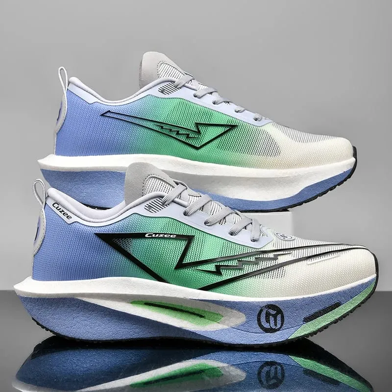 Unisex Athletic Marathon Sneakers Casual Men Speciality Training Race Sports Carbon Board Lightweight Comfortable Running Shoes