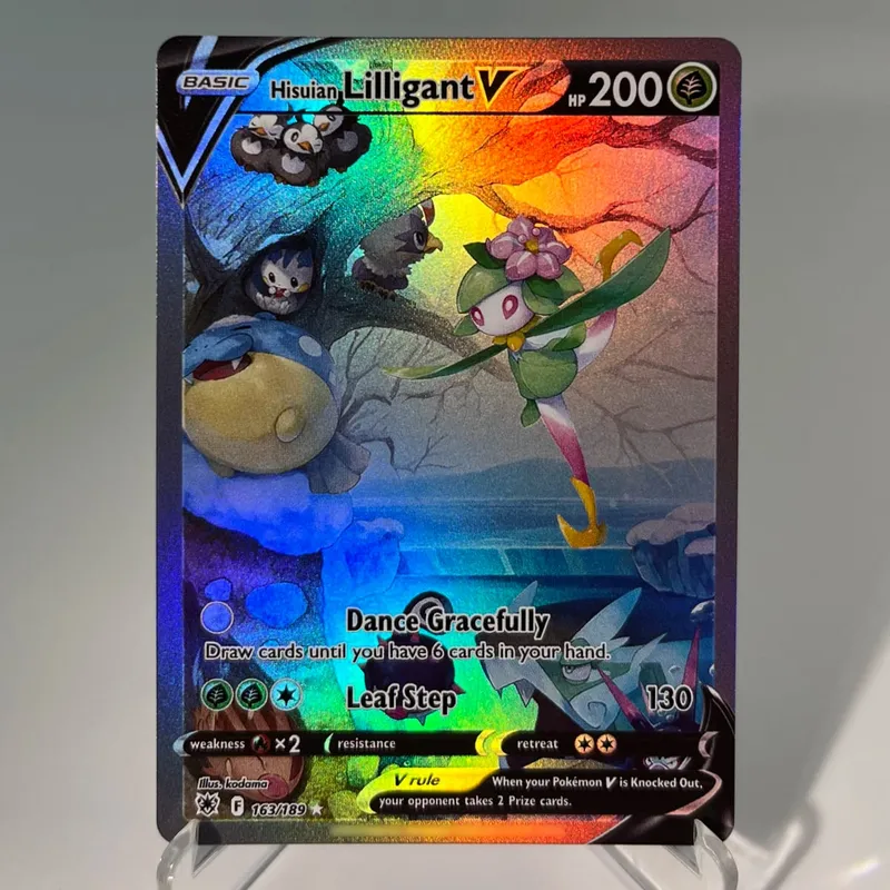 OBF PAL ASR Cards PTCG4-B EX Rainbow Ninetales Cleffa Charizard Rare Collection Battle Toys Gifts for Hobbies — image 30