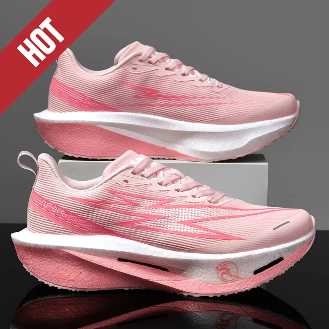 2026 Men Women Marathon Running Shoes Air Cushion Breathable Lightweight Athletic Jogging Gym Racing Sports Sneakers Tennis