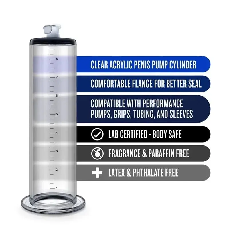Male Penes Pump Manual Vacuum Penis Enlarger Mga Sex Toys Para sa Lalaki Pagpapalaki ng Penis Penile Extender Trainer Mga Matanda na Mga Produktong Sex 30cm
