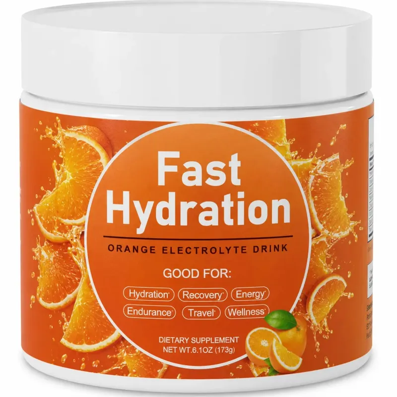 Electrolyte Drink Powder 3 Flavors with Sodium Potassium Magnesium Vitamin C B12 Supports Fluid Balance Energy & Endurance 158g — image 9