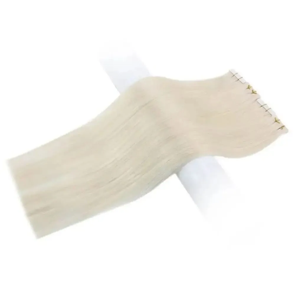 [12 miesięcy] Ugeat Virgin Injection Tape Extension Noś niewidoczną platynową blondynkę klasy 10A Trwała trwałość