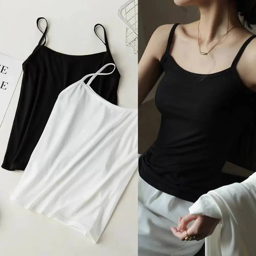 Hot Sexy Camisoles Women's Y2K Sexy Tank Tops Summer Breathable Sleeveless T-Shirt Outdoor Fitness Sport Vest Tank Top Basic Top