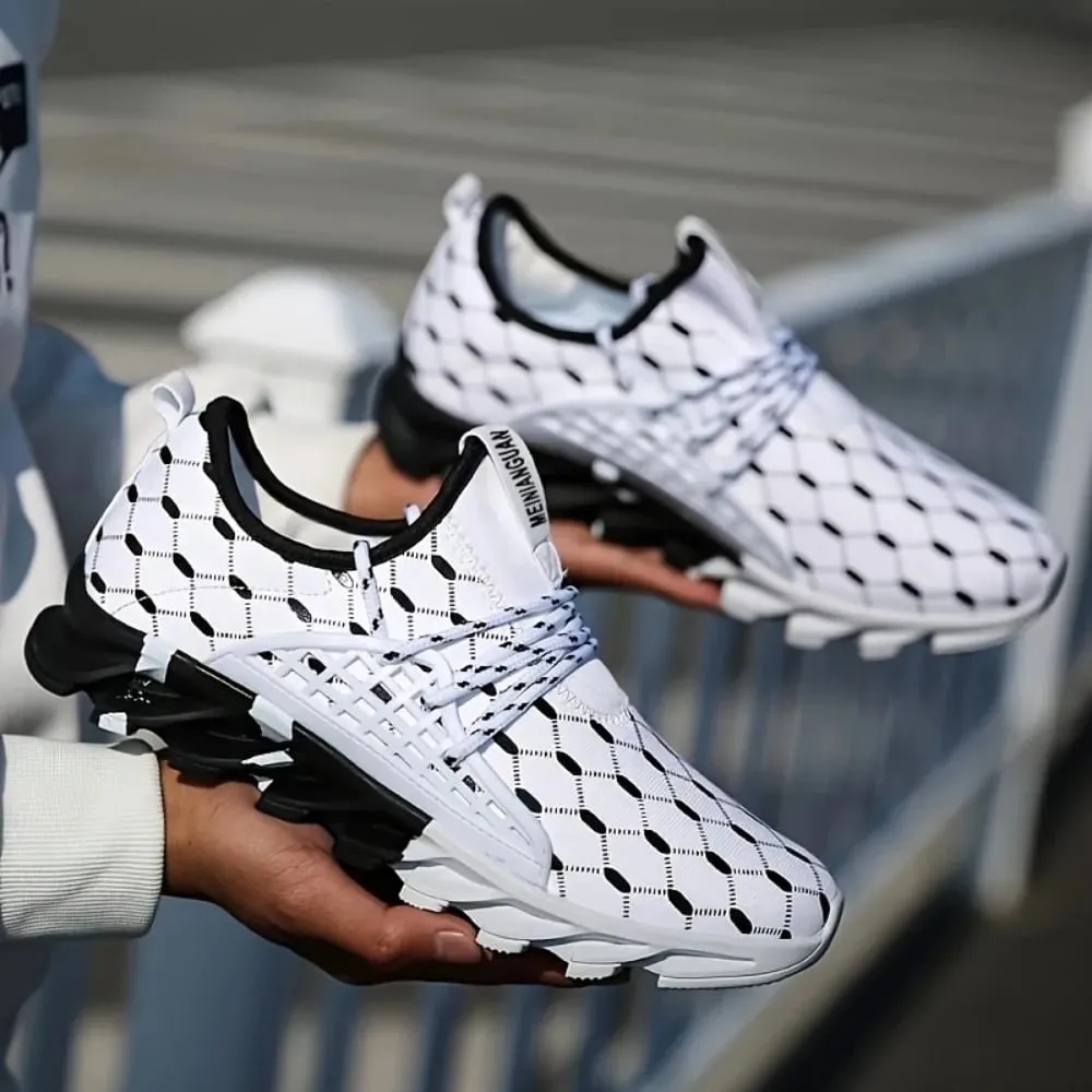 Men's Sports Shoes Breathable Casual Walking Shoes Men's Fashion Clothing Tennis Sports Shoes — image 1