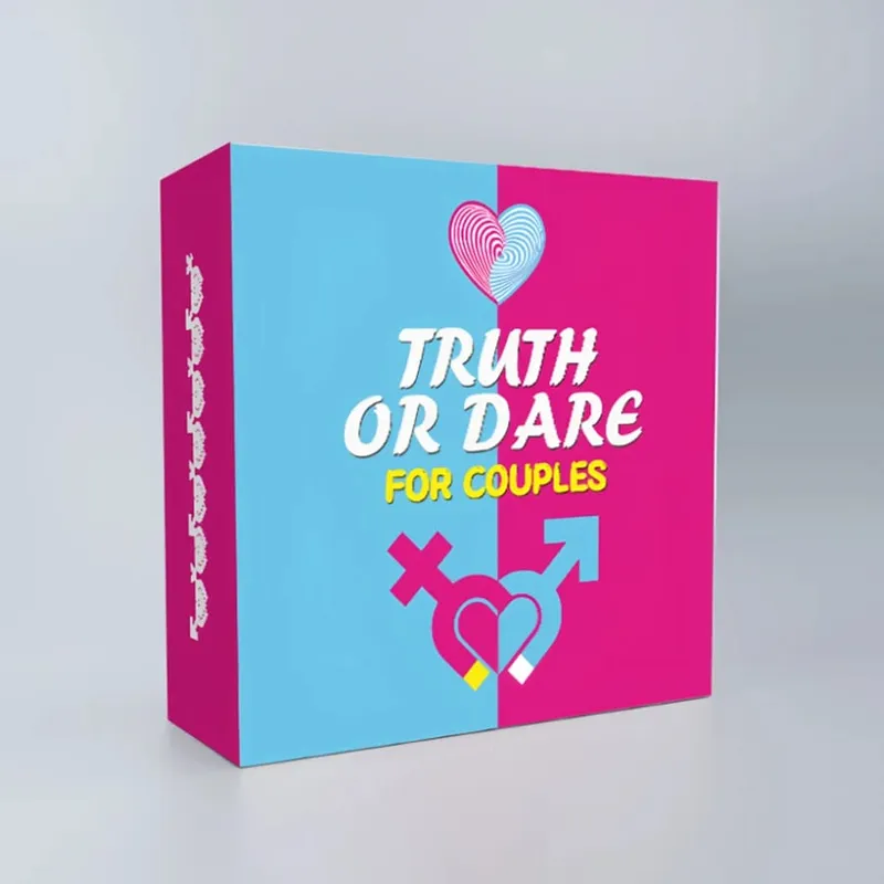 Truth or Dare Card Game Party Entertainment Board Game Couple's Date Night Ideal Gift for Christmas Valentine's Day and Anni
