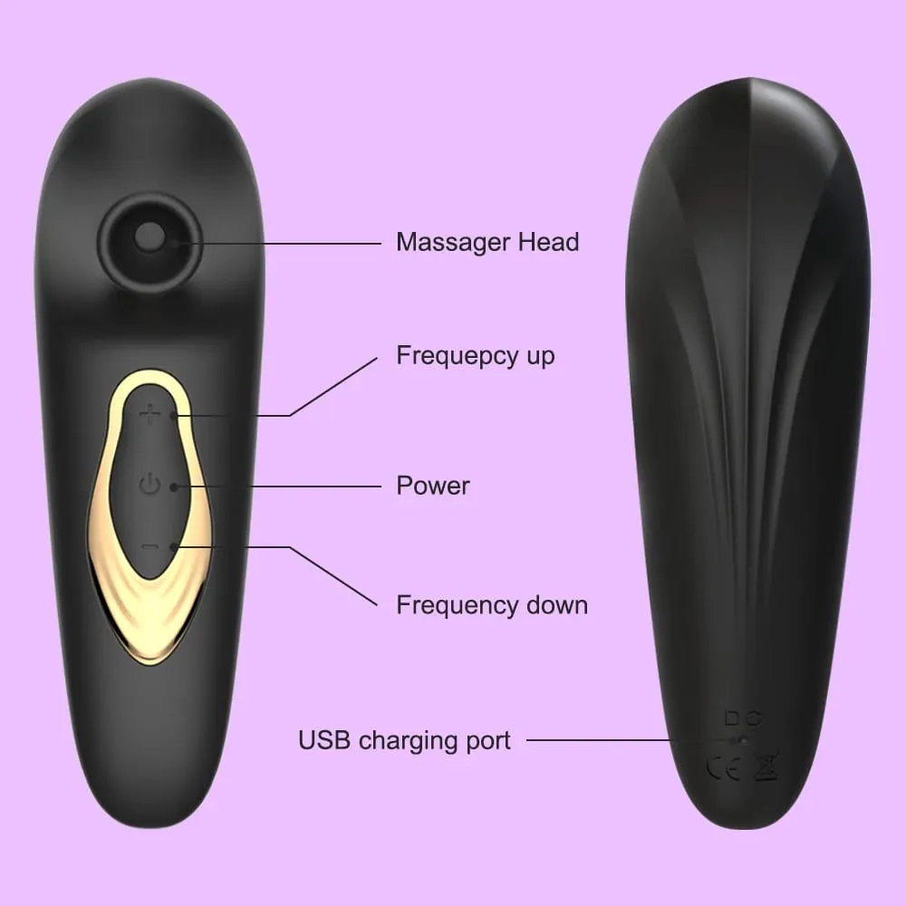 Clit Sucker Vibrator Vacuum Sucking Vibrating Clitoris Nipples Stimulator Female Masturbator Adult Goods Sex Toy for Women — image 3