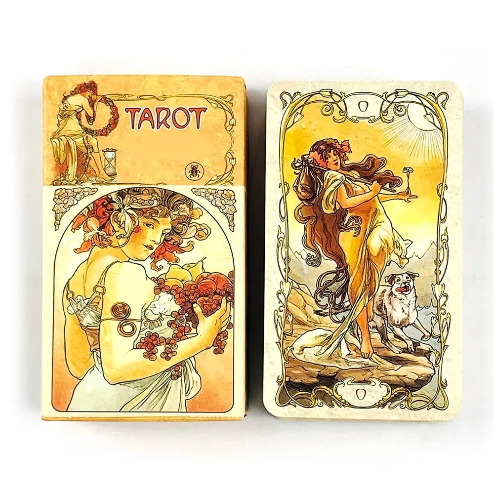 New Tarot Cards A 78 Oracle English Visions Divination Edition Borad Playing Games Family Leisure Gathering Card Games — image 1