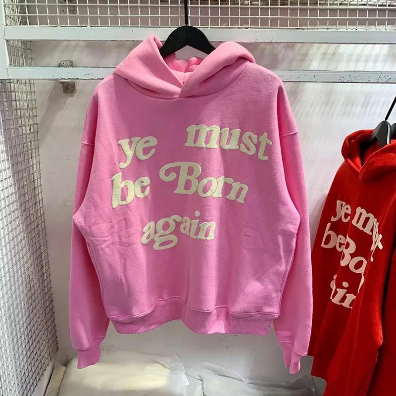 23FW 클래식 폼 로고 Ye Must Be Born Again 까마귀 남성 여성 최고의 품질 Oversize Kanye West CPFM.XYZ 스웨트 멀티 컬러 — image 10